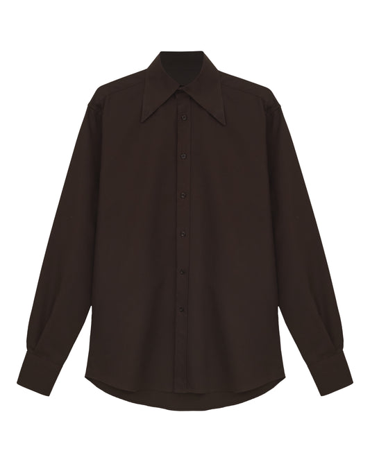 Camisa Gaivota Marrom 3500